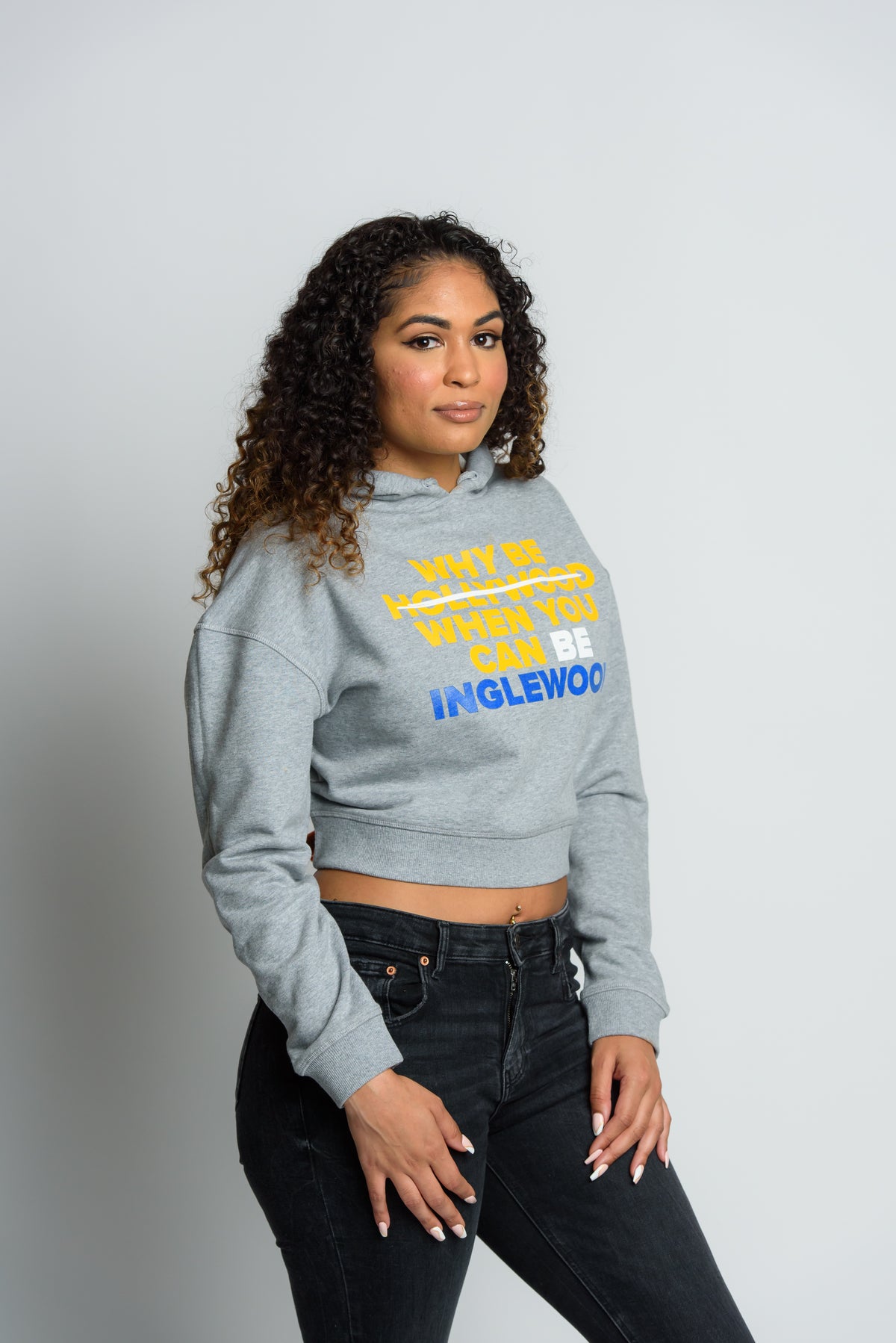 Crop hoodie
