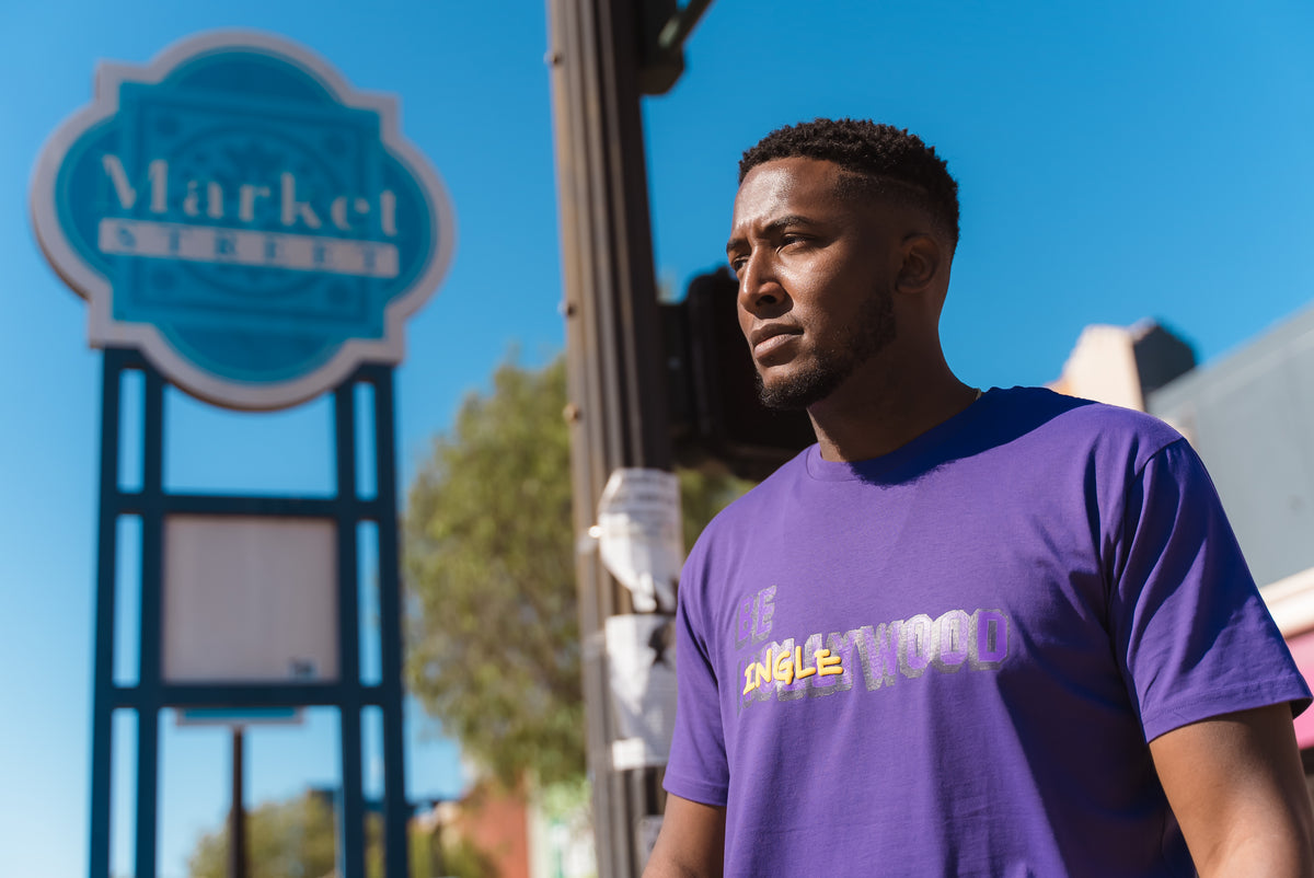 Showtime Purple Tee – “Be Inglewood”