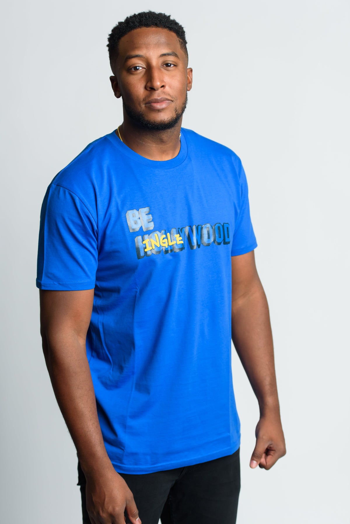 California Blue Tee – “Be Inglewood”