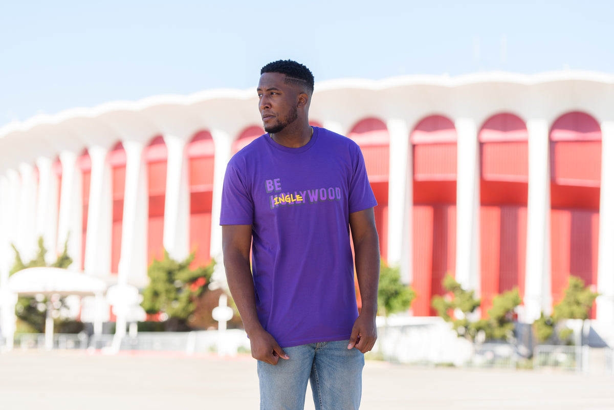 Showtime Purple Tee – “Be Inglewood”