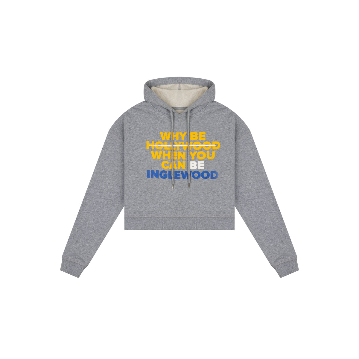 Concrete Gray Hoodie – “Be Inglewood Hoodie"